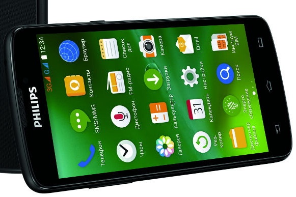 Philips trinh lang smartphone pin cho 2 thang o VN hinh anh