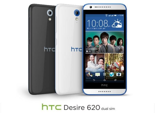 HTC chinh thuc ra mat Desire 620 man 5 inch HD, gia re hinh anh