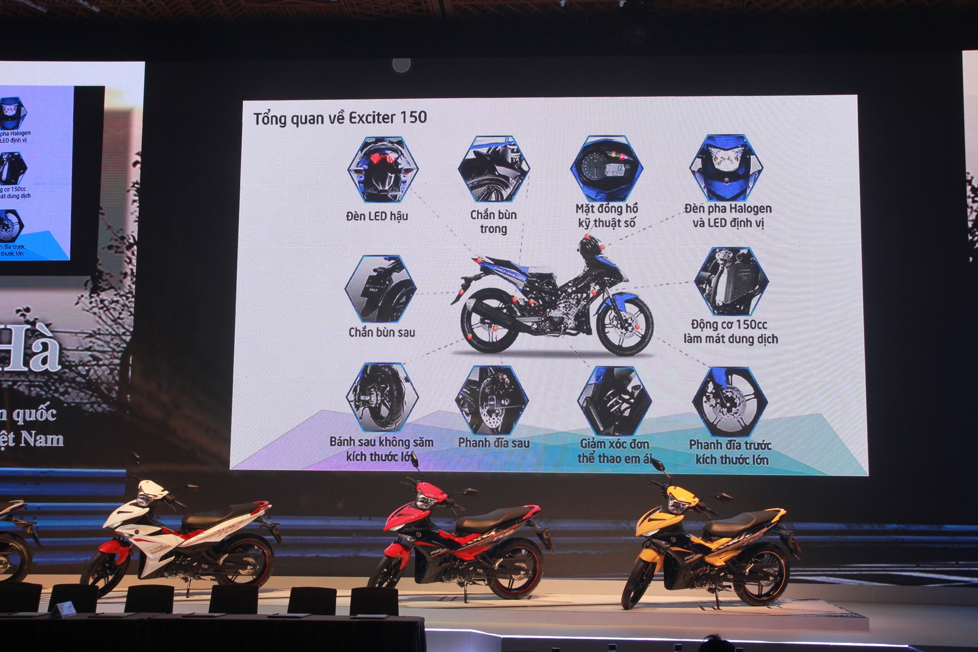 Clip xem nhanh Yamaha Exciter 150 tai su kien hinh anh