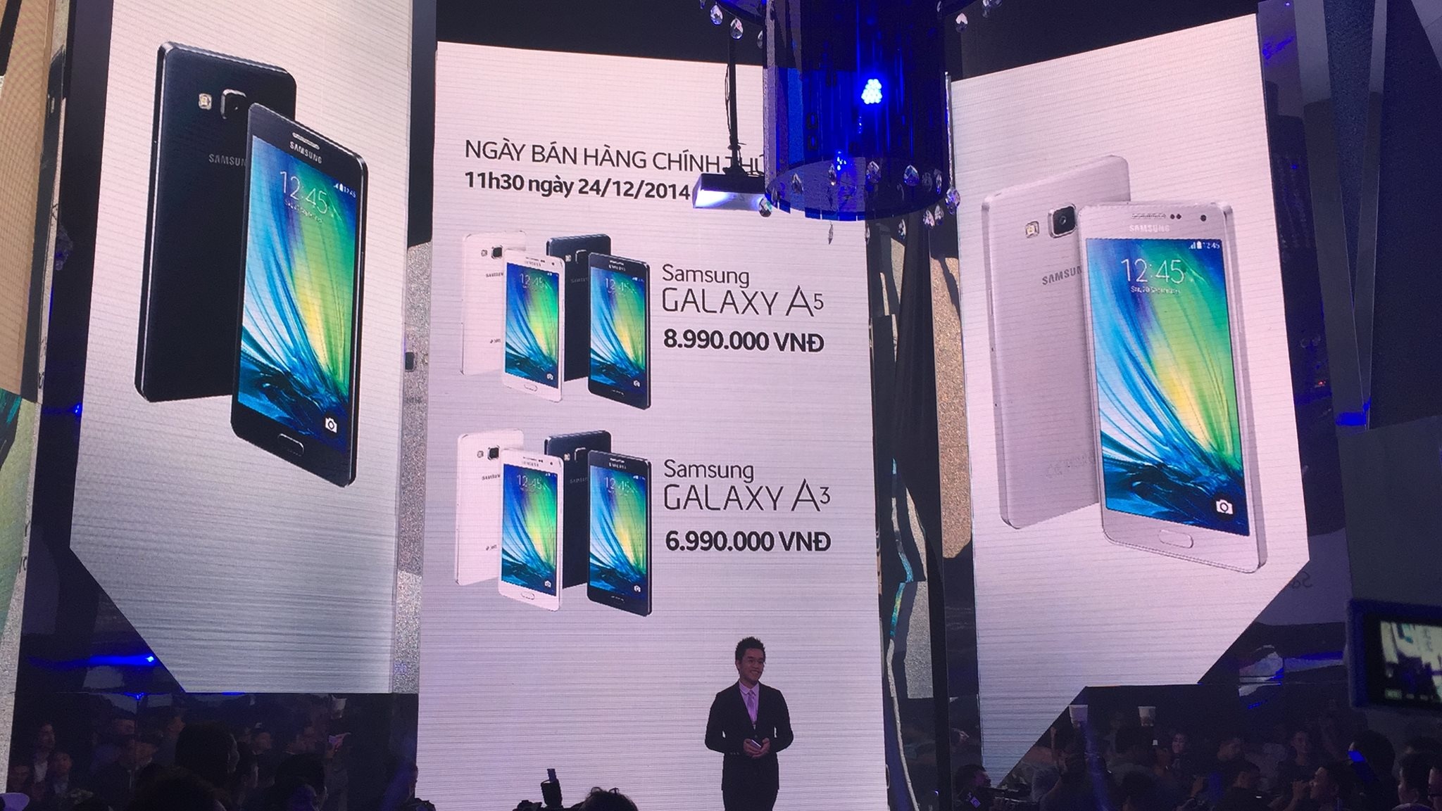 Su kien trinh lang Galaxy A5 va A3 tai Viet Nam hinh anh