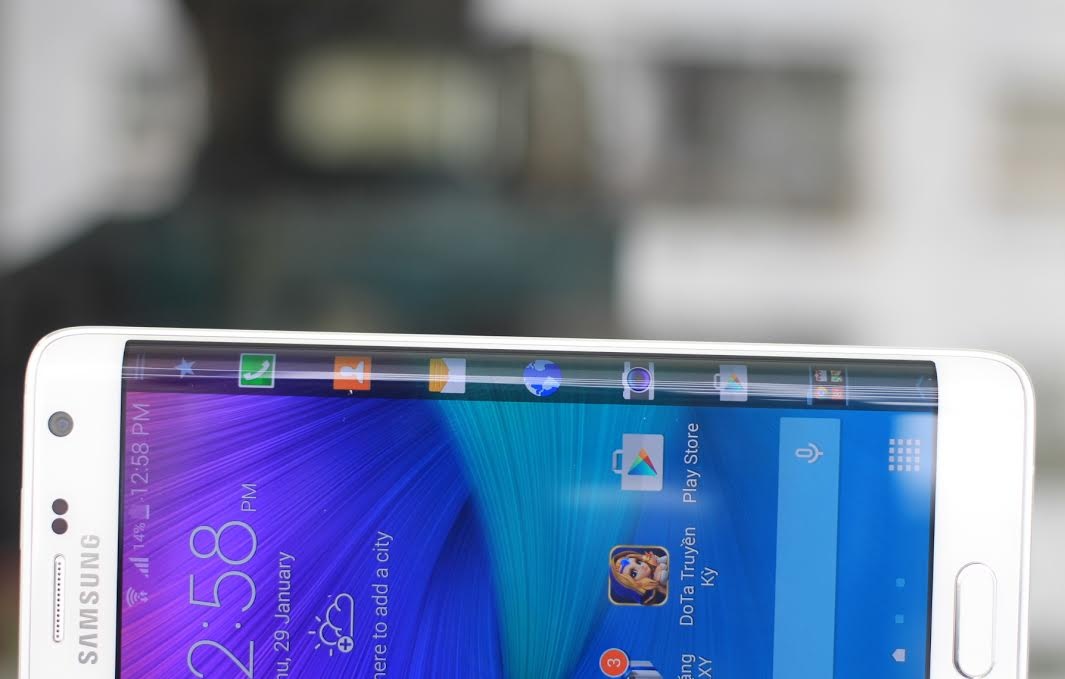 Galaxy Note Edge chinh hang: Thiet ke doc, man hinh cong hinh anh