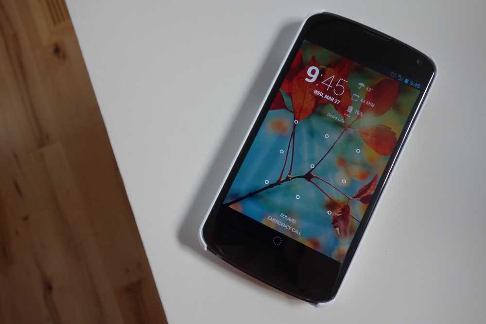 Cach hien thi thong tin tren man hinh khoa di dong Android hinh anh