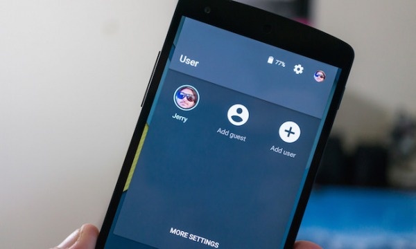 Cach tao tai khoan dung rieng tren dien thoai Android 5.0 hinh anh