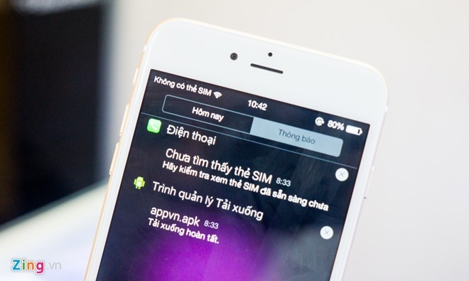 Dung thu iPhone 6 Plus nhai tuong tu hang xin hinh anh
