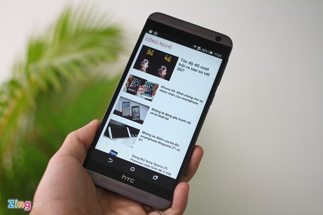 Dung thu HTC One E9 Dual SIM vua ban o Viet Nam hinh anh
