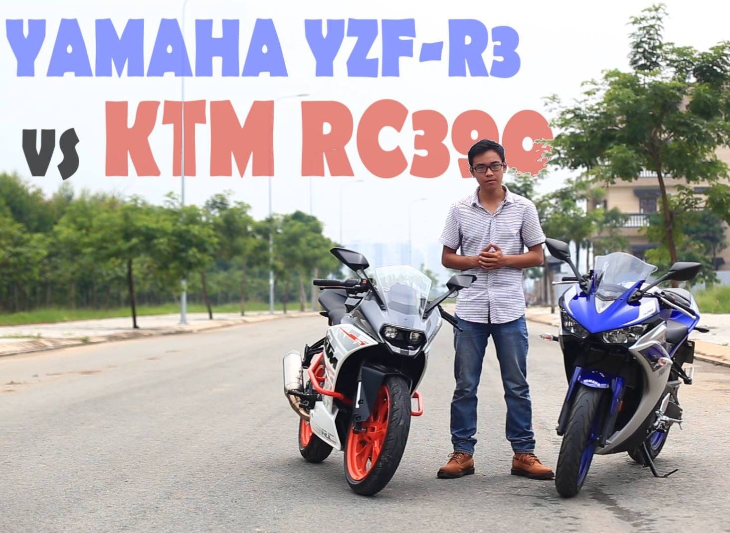Yamaha YZF R3 do KTM RC390 tai Viet Nam hinh anh