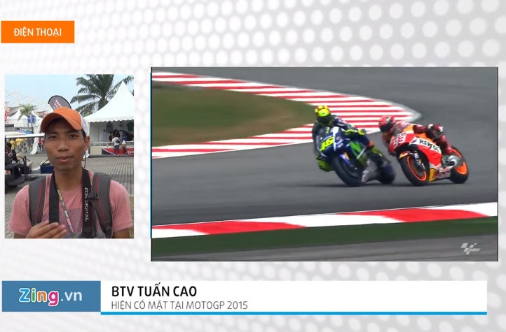 Tranh cai trong pha va cham giua Rossi va Marquez hinh anh