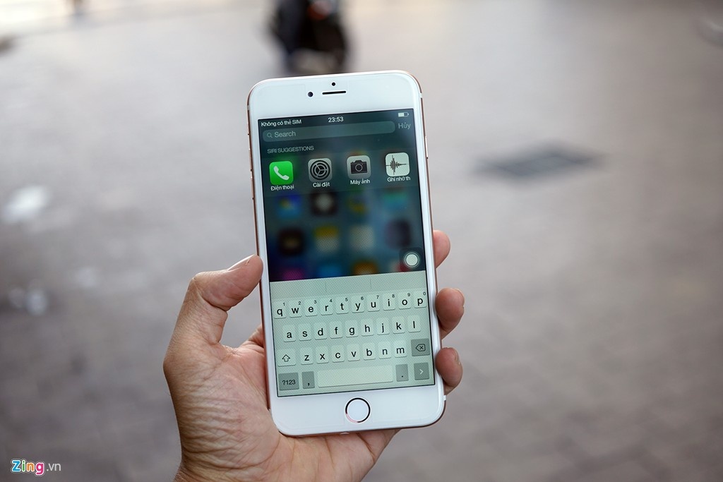 Dung thu iPhone 6S Plus nhai hinh anh