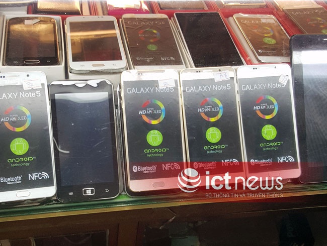 iPhone 6S, Note 5 hang nhai ban ngap cho cua khau Tan Thanh hinh anh