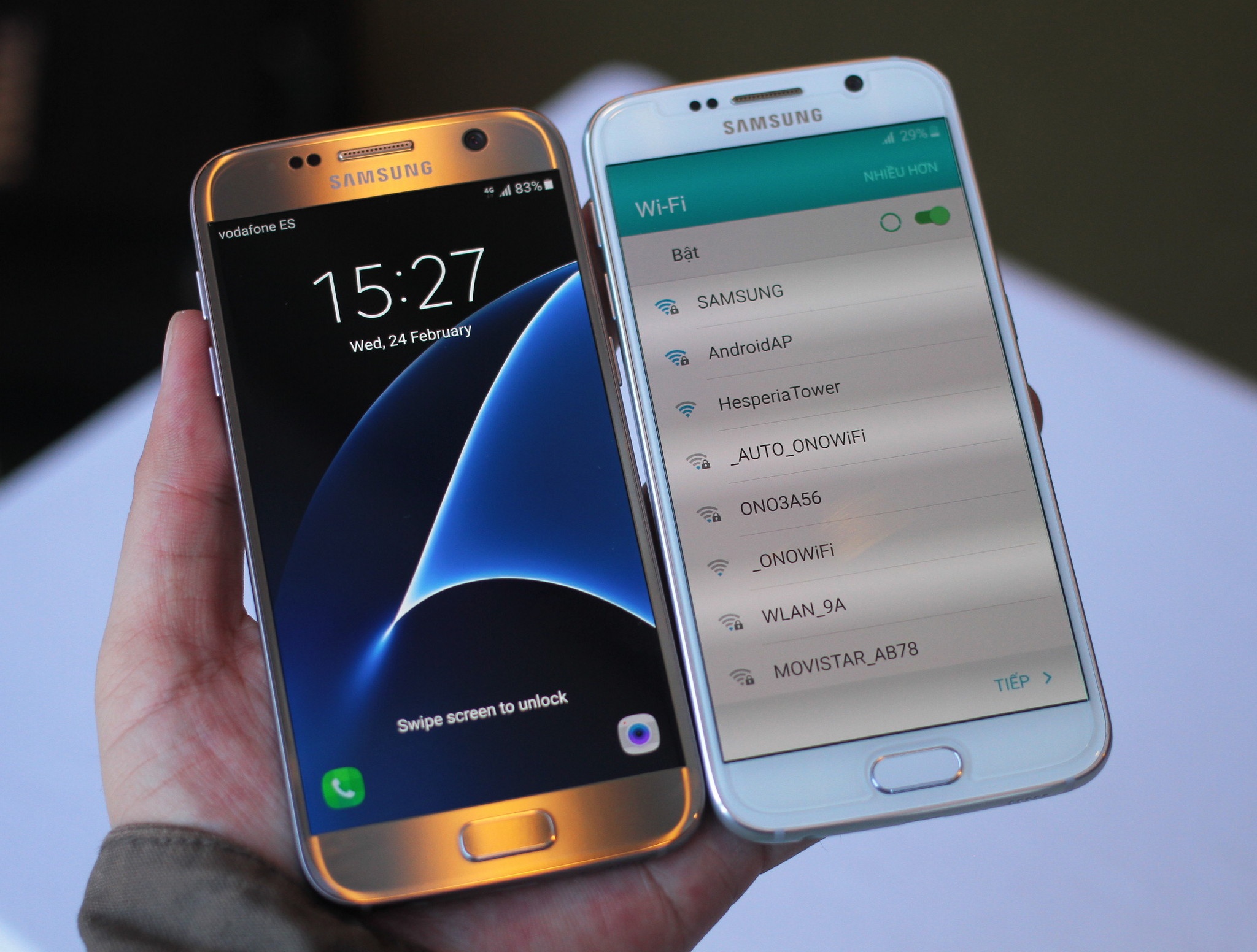 Trai nghiem nhanh Galaxy S7 hinh anh