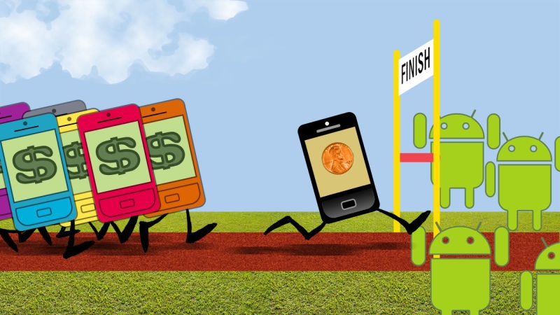 Dien thoai Android gia re anh 1