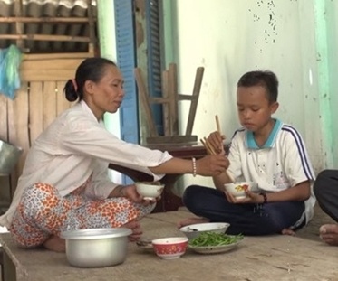 Ngoi nha nho cua Ho Van Cuong o que ngheo Tien Giang hinh anh