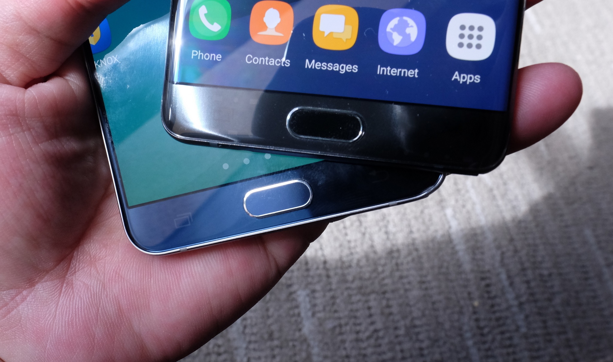 Samsung Galaxy Note 7 so Galaxy Note 5 anh 2