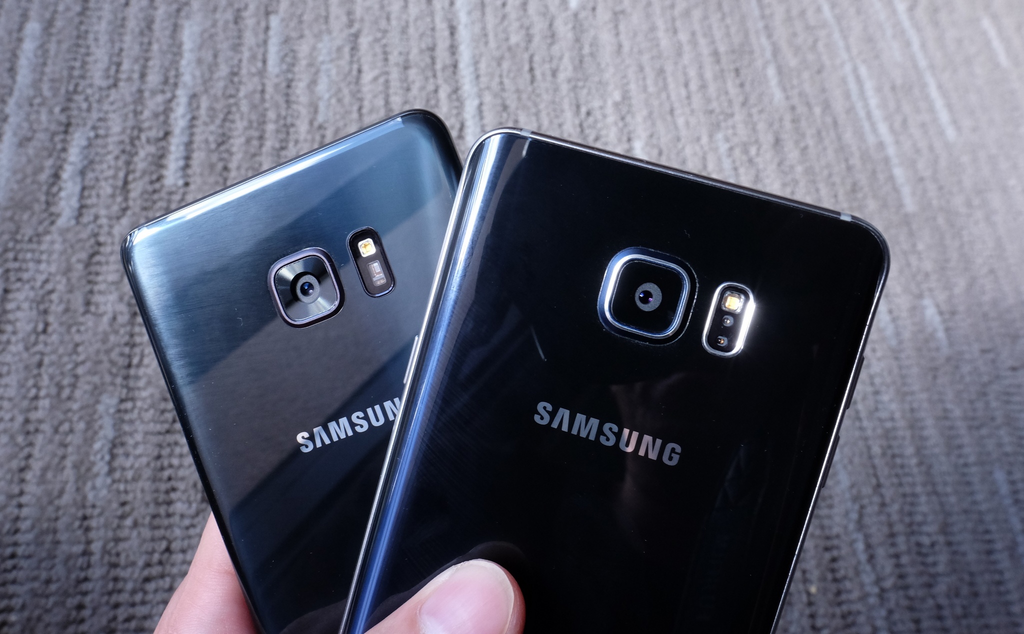 Samsung Galaxy Note 7 so Galaxy Note 5 anh 7