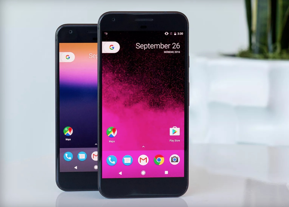 Google ra mat Pixel va Pixel XL: Giong iPhone, camera tot hinh anh