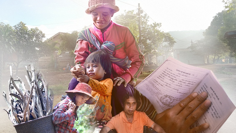 Nhung nguoi song tren nui, ve gia van chua lam giay khai sinh hinh anh