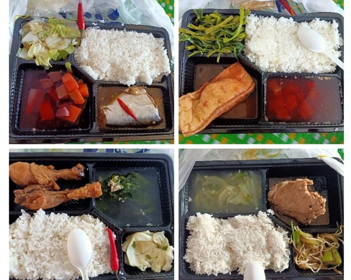 Bua an trong khu cach ly anh 1