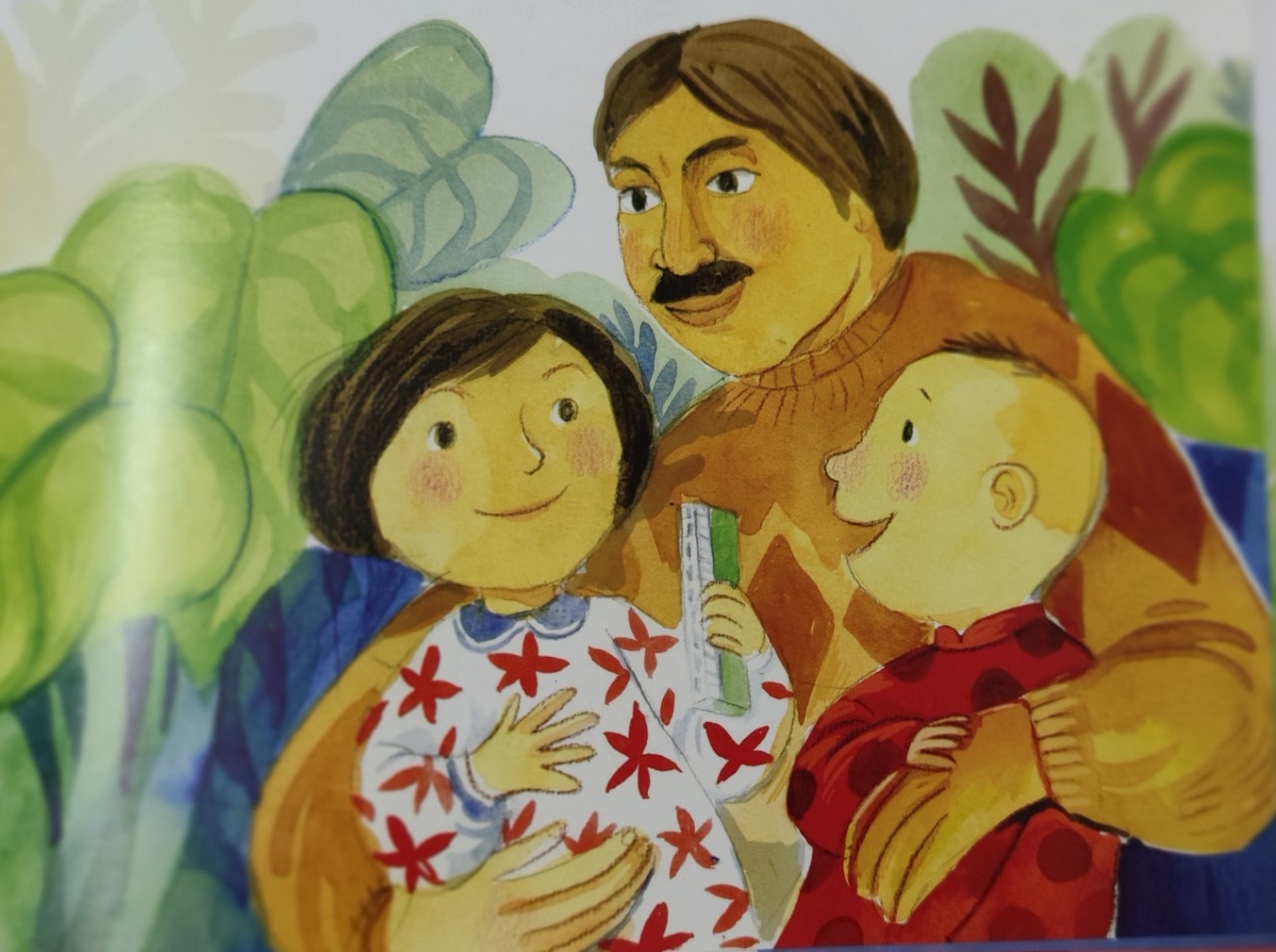 Niem vui cua gia dinh khi chao don thanh vien moi hinh anh