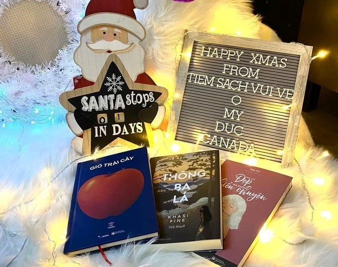 Tiem sach Viet cho nguoi xa que hinh anh