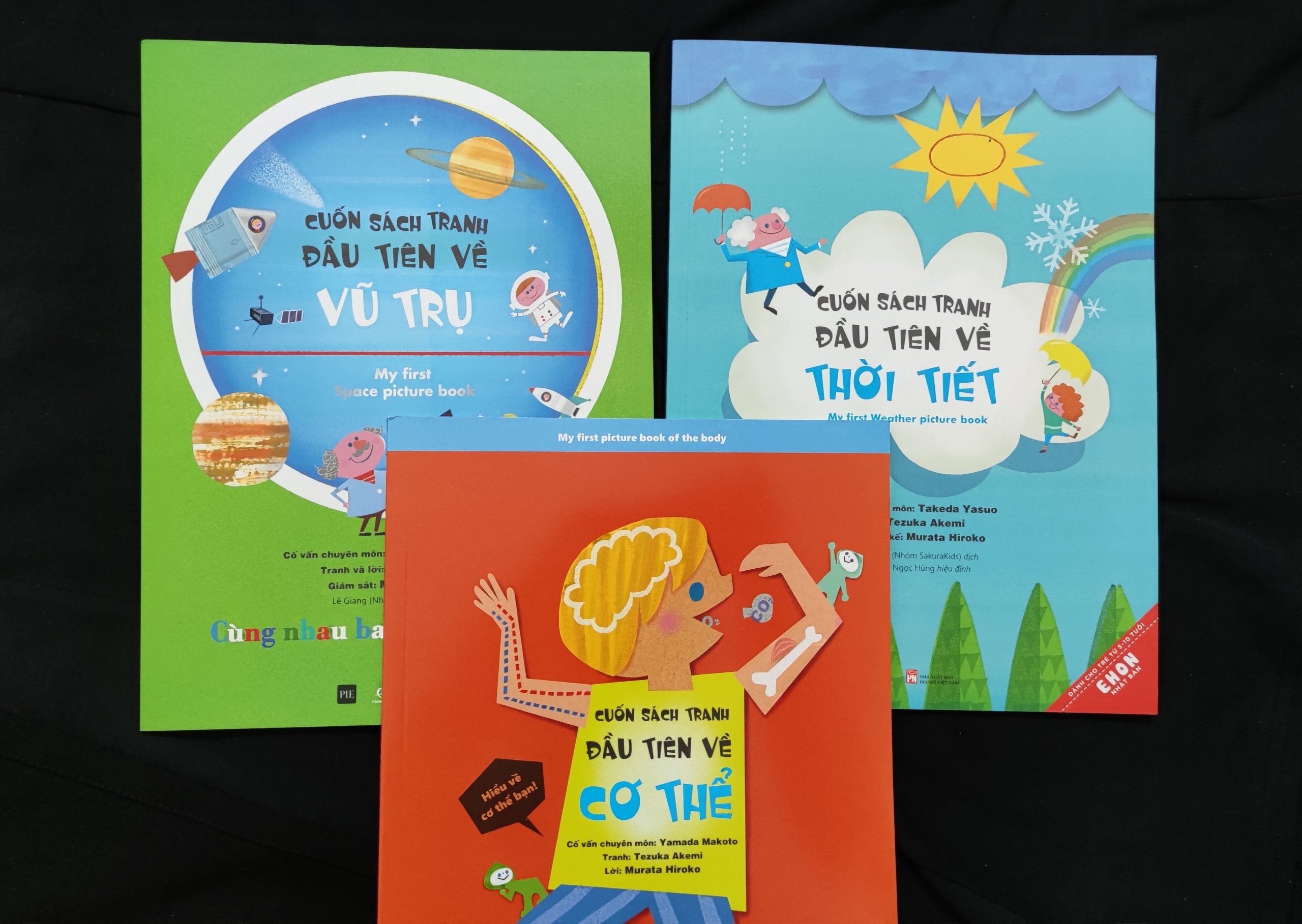 Bo sach tranh khoa hoc cho tre hinh anh