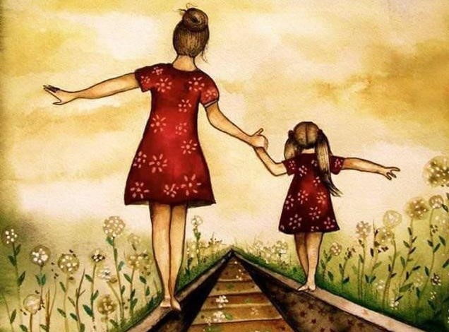 Viet cho con gai hinh anh