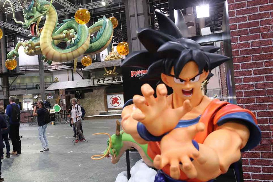 '7 vien ngoc rong' duoc yeu thich o Tay Ban Nha hinh anh