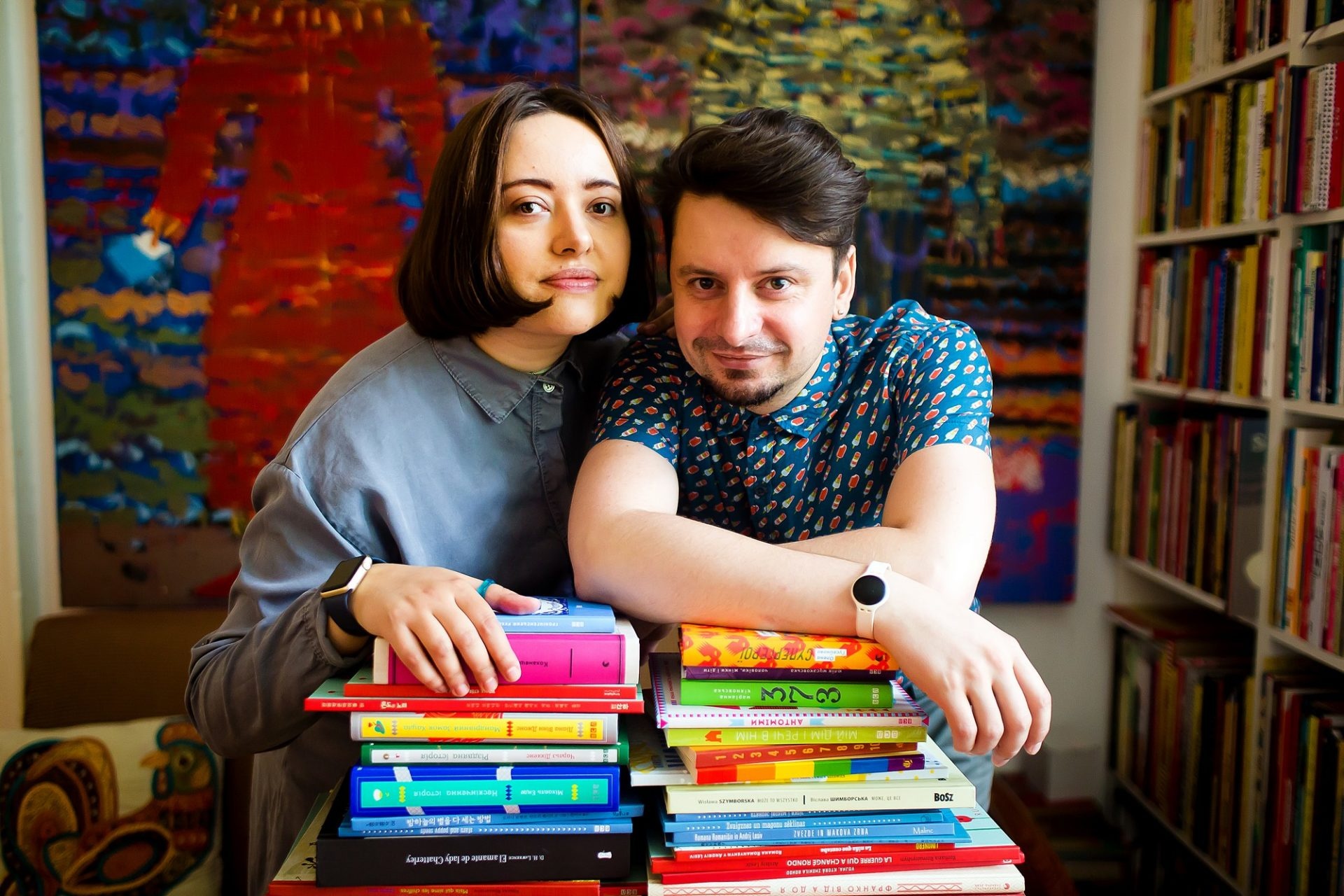 Nha xuat ban o Ukraine lam sach duoi ham tru bom hinh anh