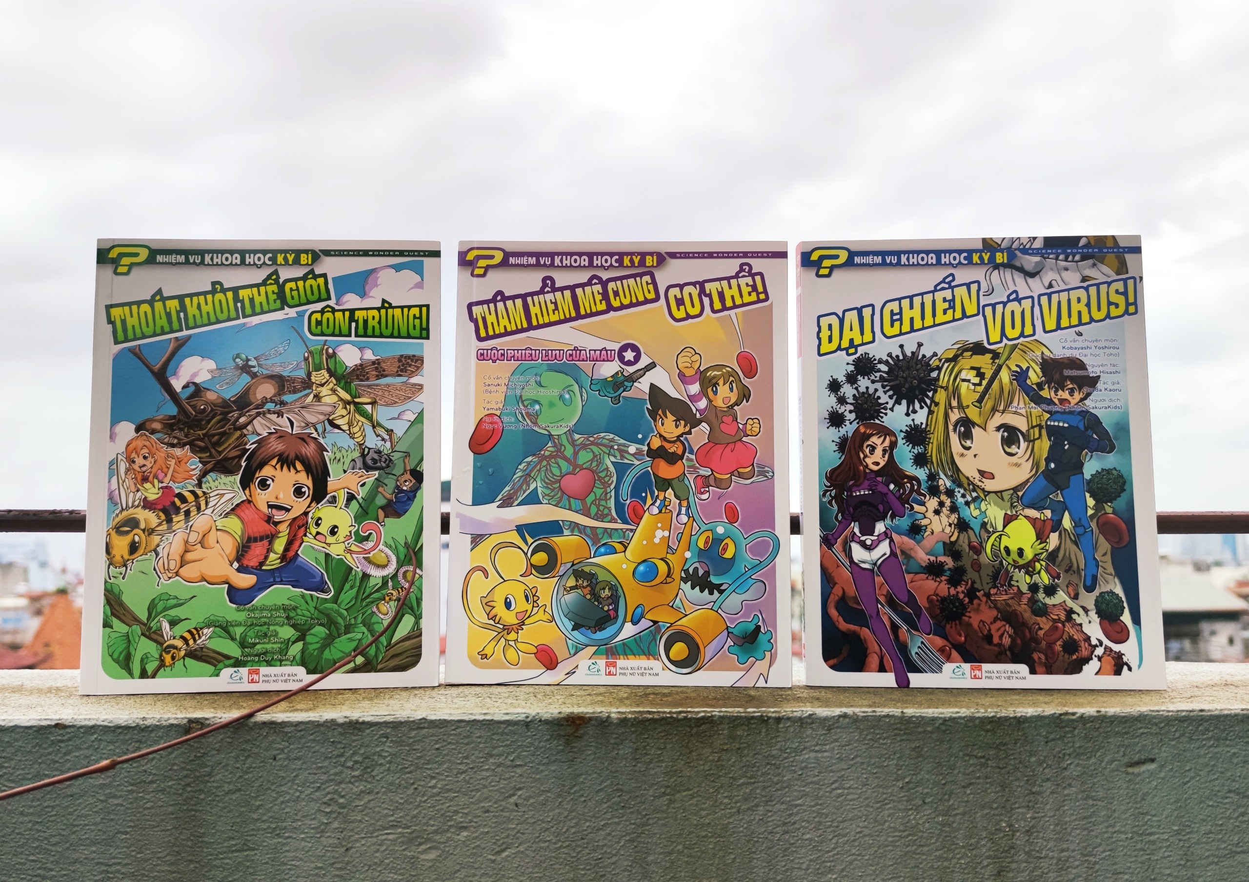 Kham pha khoa hoc qua nhung cuon manga hinh anh