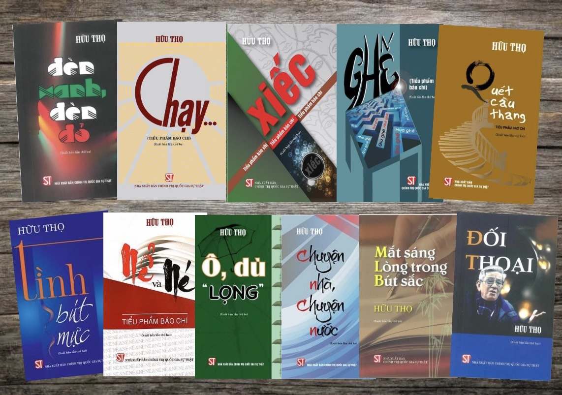 Nhung cuon sach tieu bieu ve bao chi cua nha bao Huu Tho hinh anh
