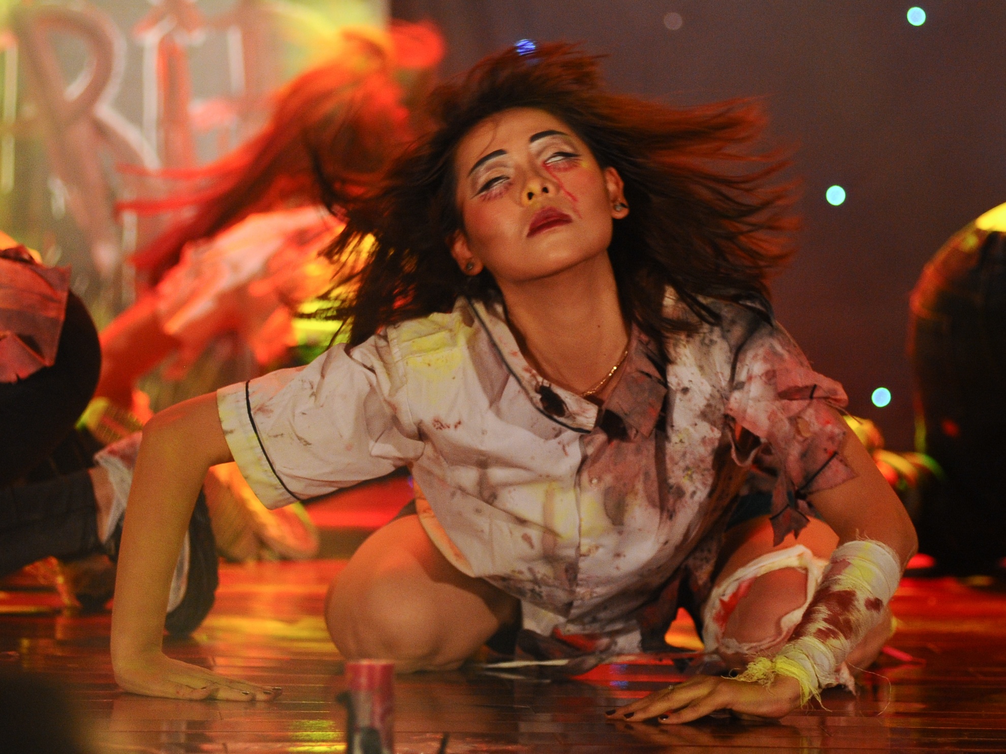 'Bay Zombie' chien thang cuoc thi nhay cua sinh vien hinh anh