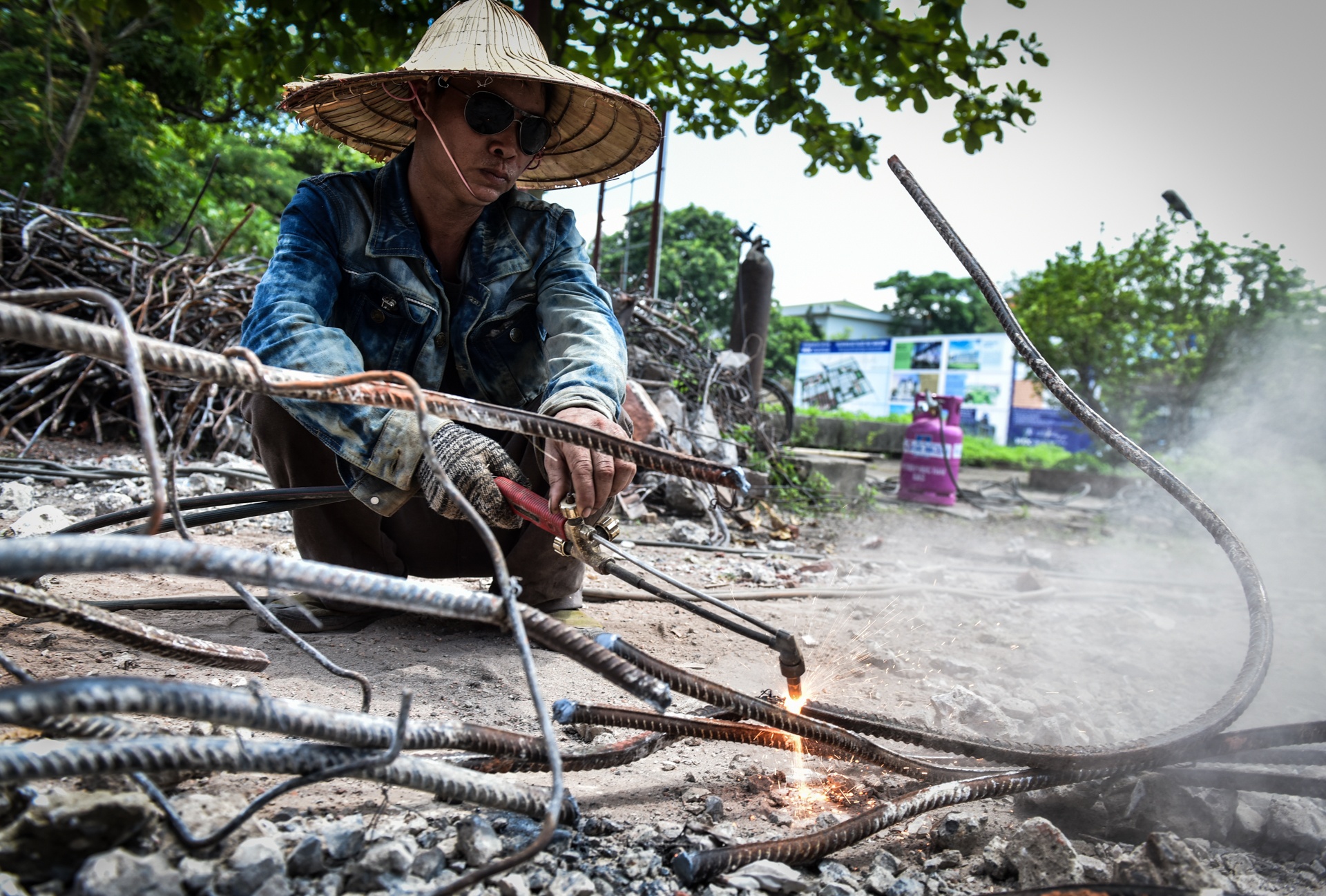 pha bo Nha may det Nam Dinh anh 3