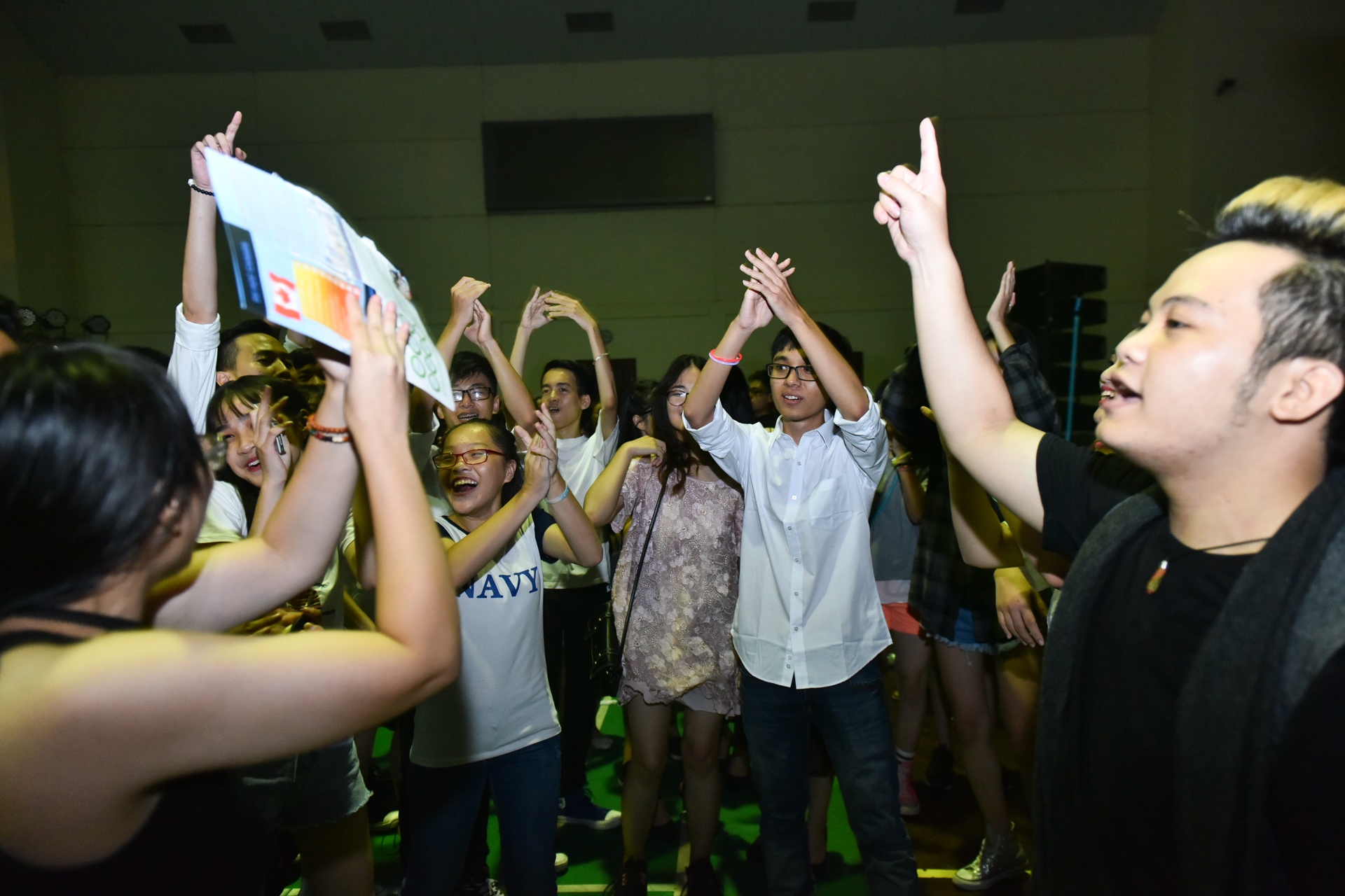 dem nhac cua hoc sinh yen hoa bi huy anh 9