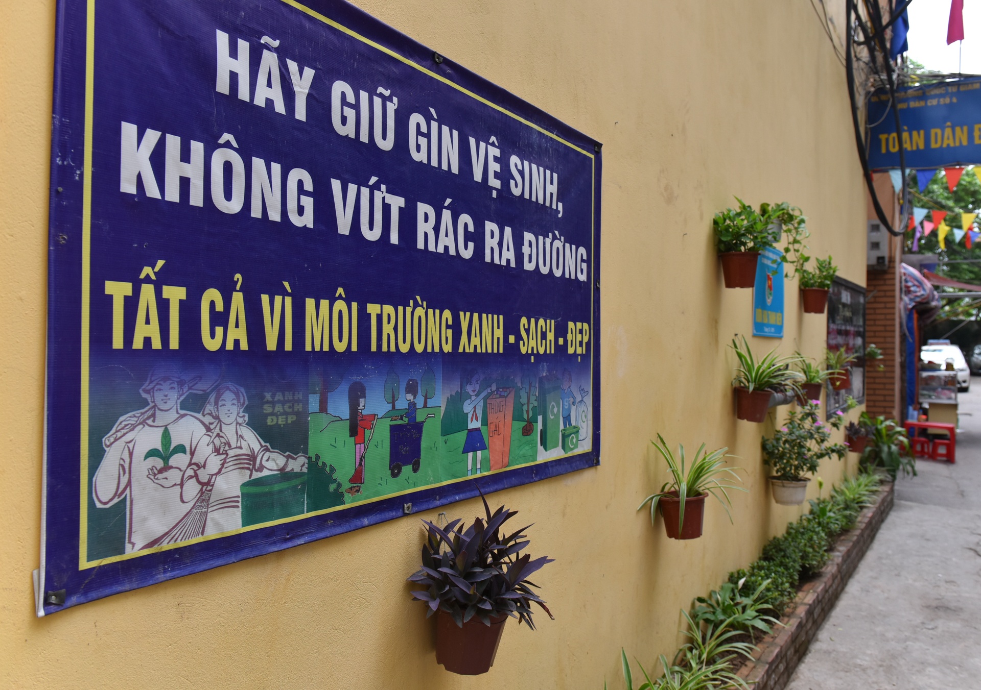 Biến bãi rác thành vườn hoa ảnh 4 Bien bai rac thanh vuon hoa anh 4