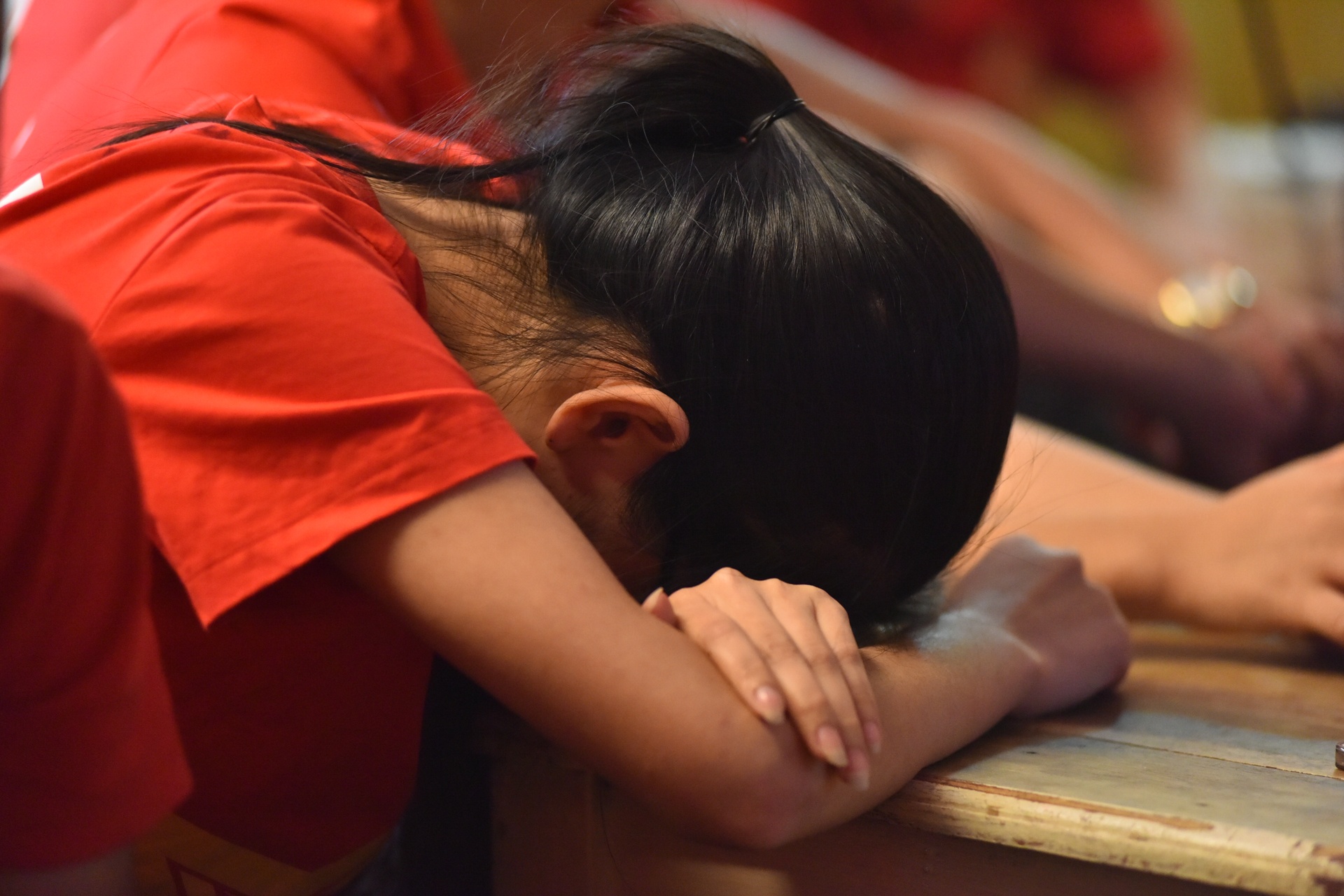 Co dong vien khoc sau tran thua cua U20 Viet Nam anh 8