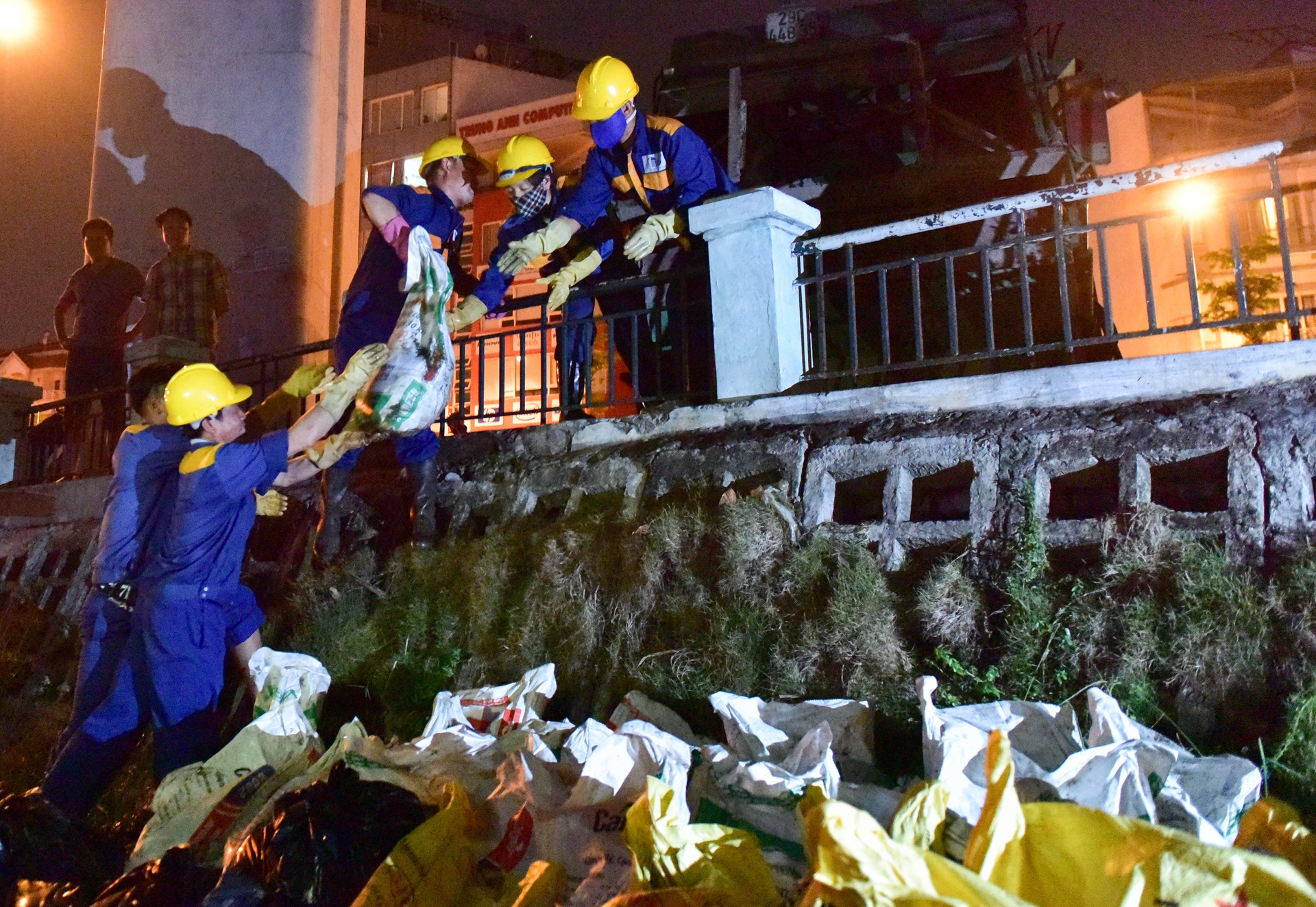 cá chết ở hồ Hoàng Cầu ảnh 9 ca chet o ho Hoang Cau anh 9