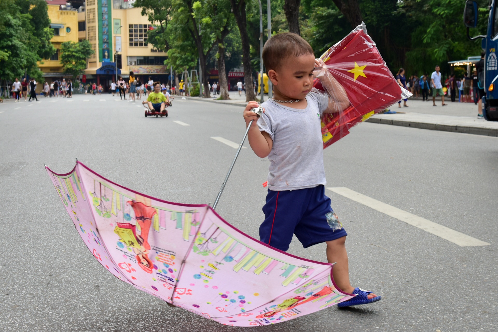 Ha Noi thanh binh trong ngay Quoc khanh hinh anh