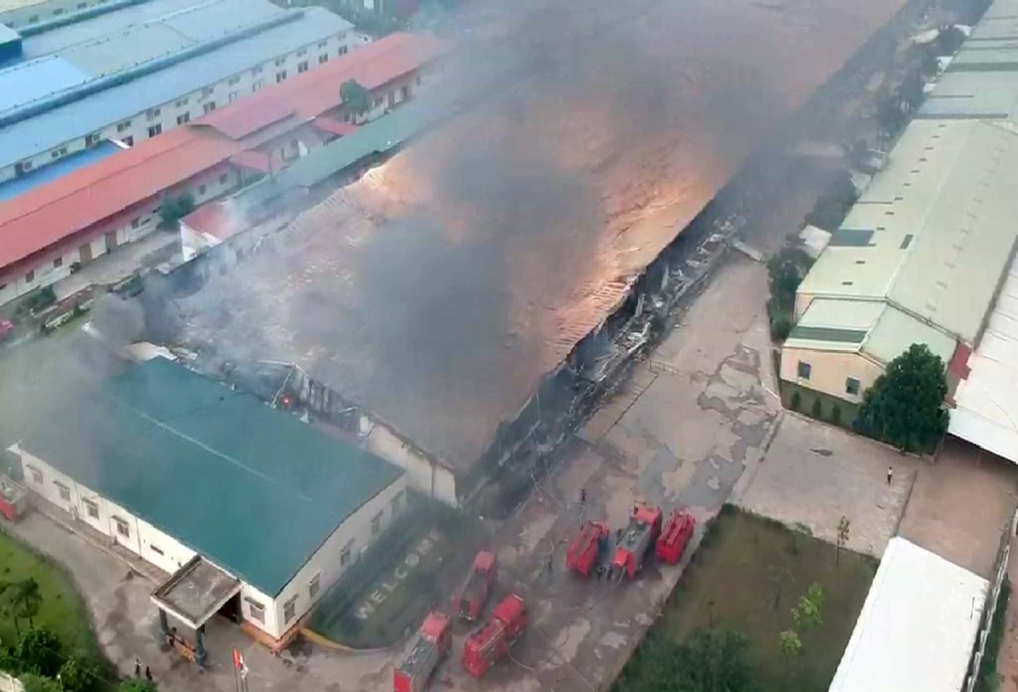 chay lon o Phu Tho anh 1