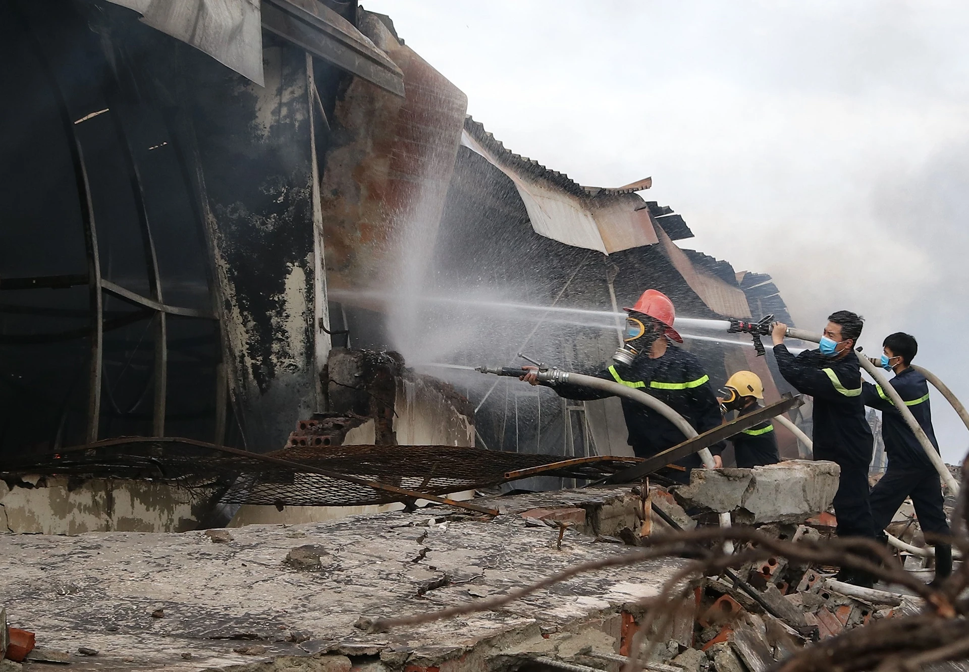 chay lon o Phu Tho anh 4