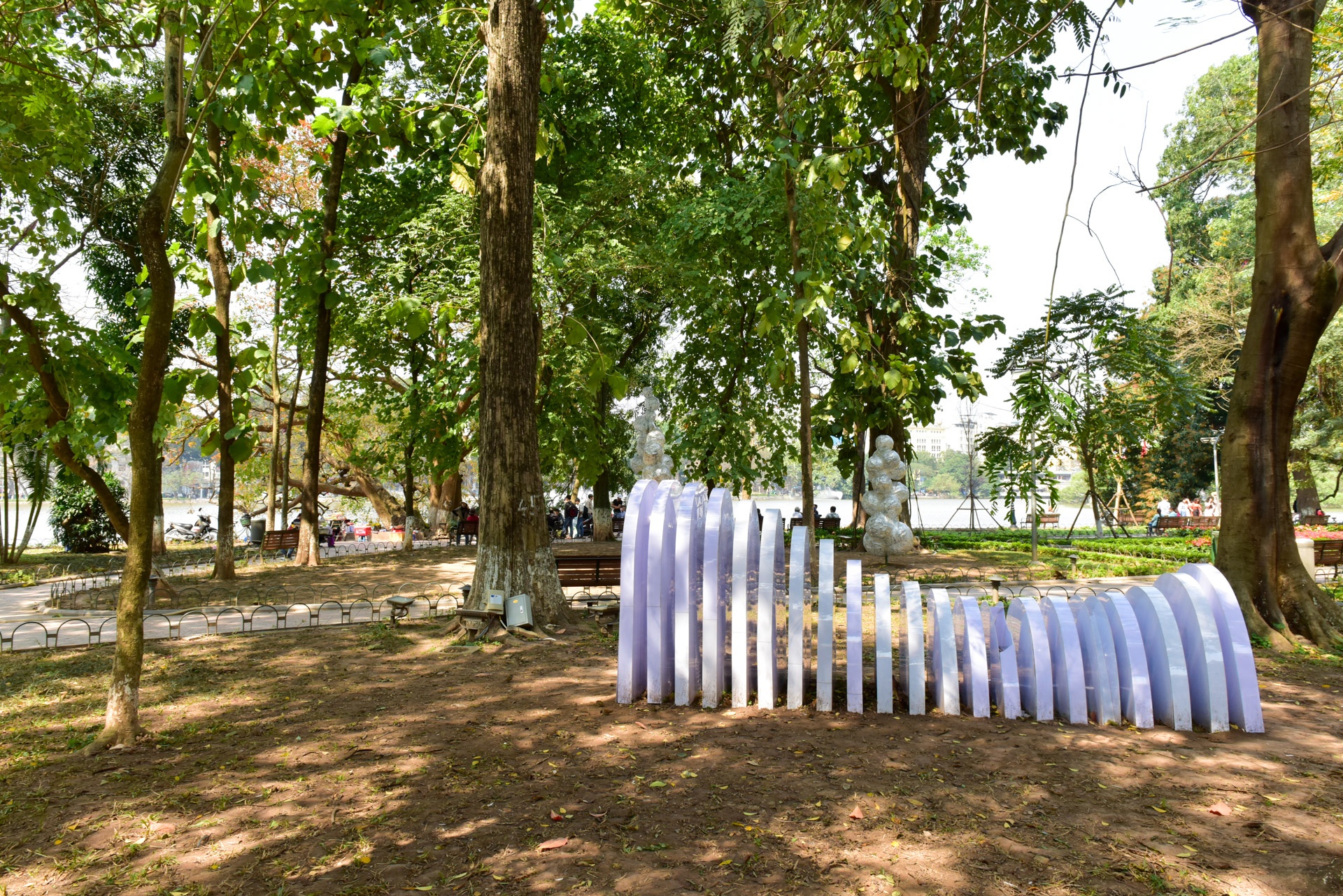 ga tau dien ngam ho Hoan kiem anh 6