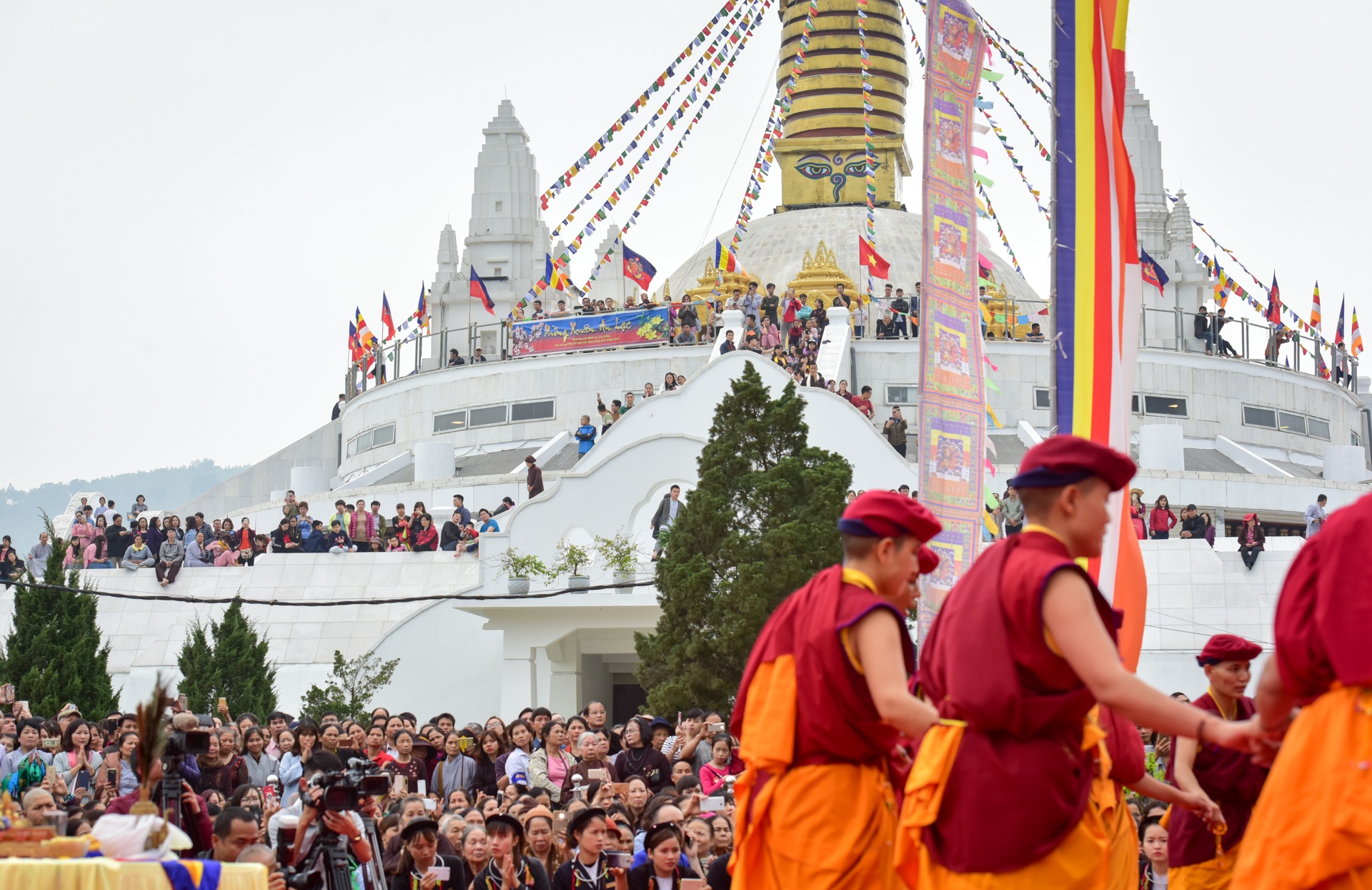 tranh Mandala lon nhat Viet Nam anh 1