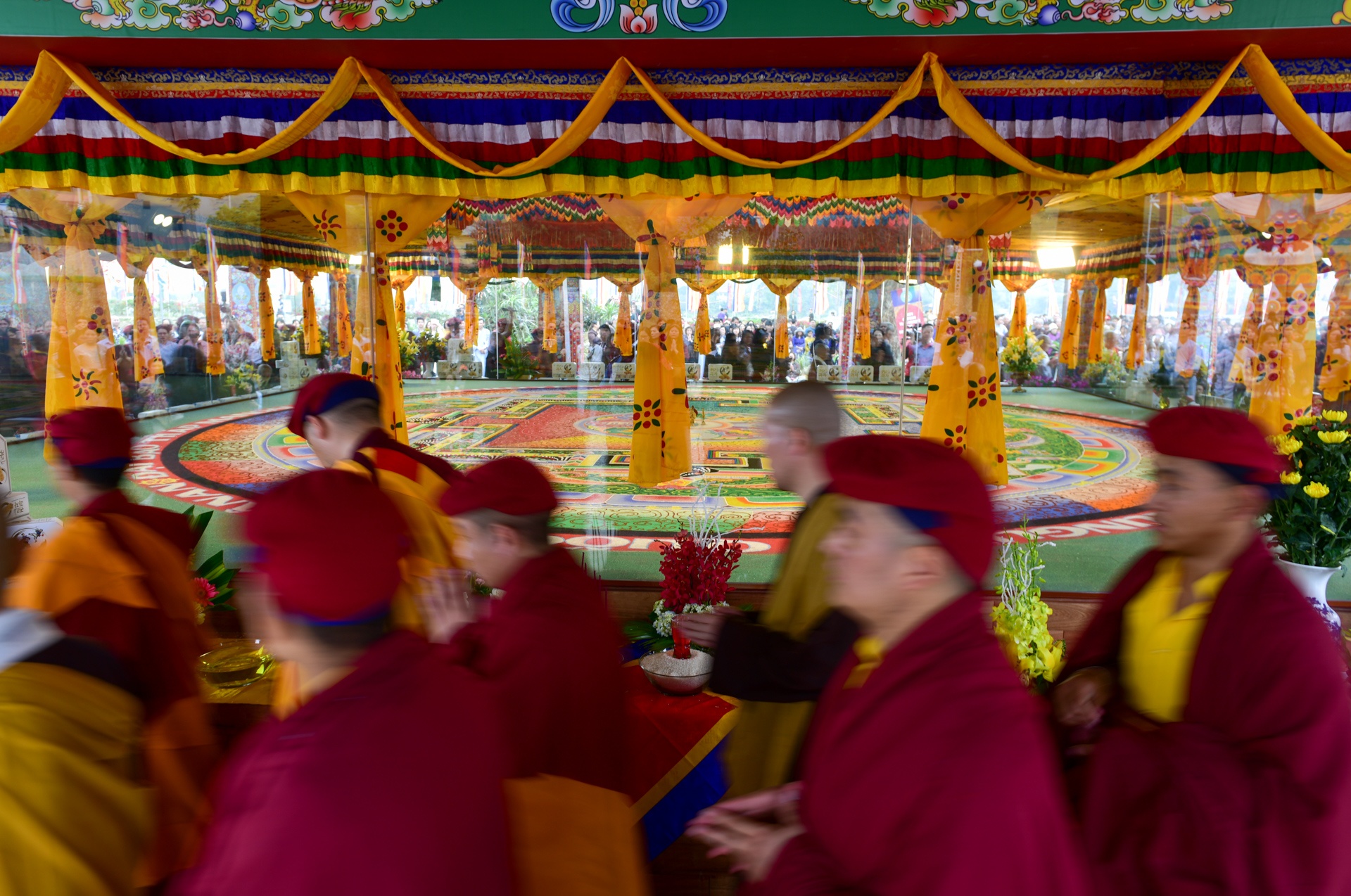 tranh Mandala lon nhat Viet Nam anh 5