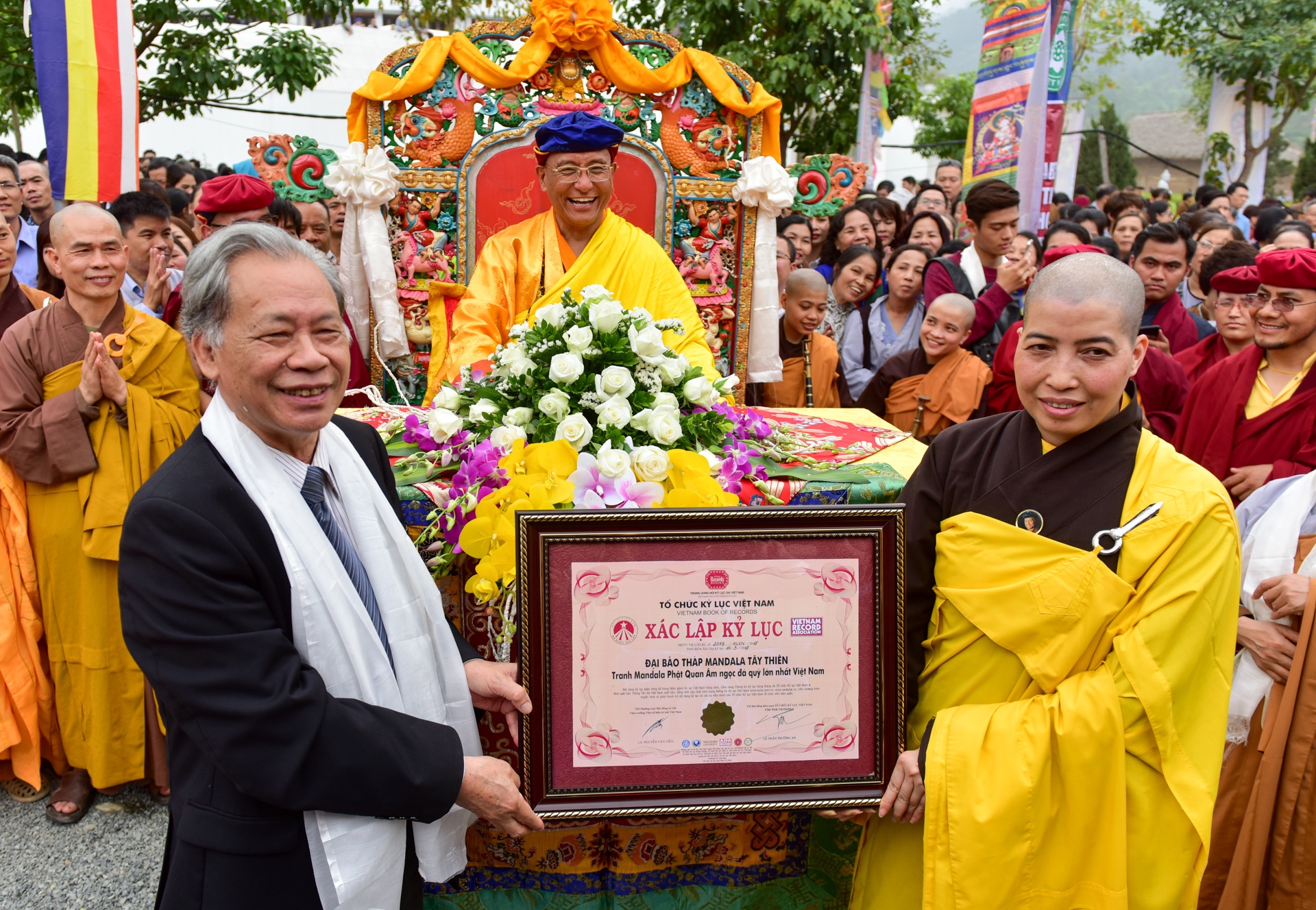 tranh Mandala lon nhat Viet Nam anh 6