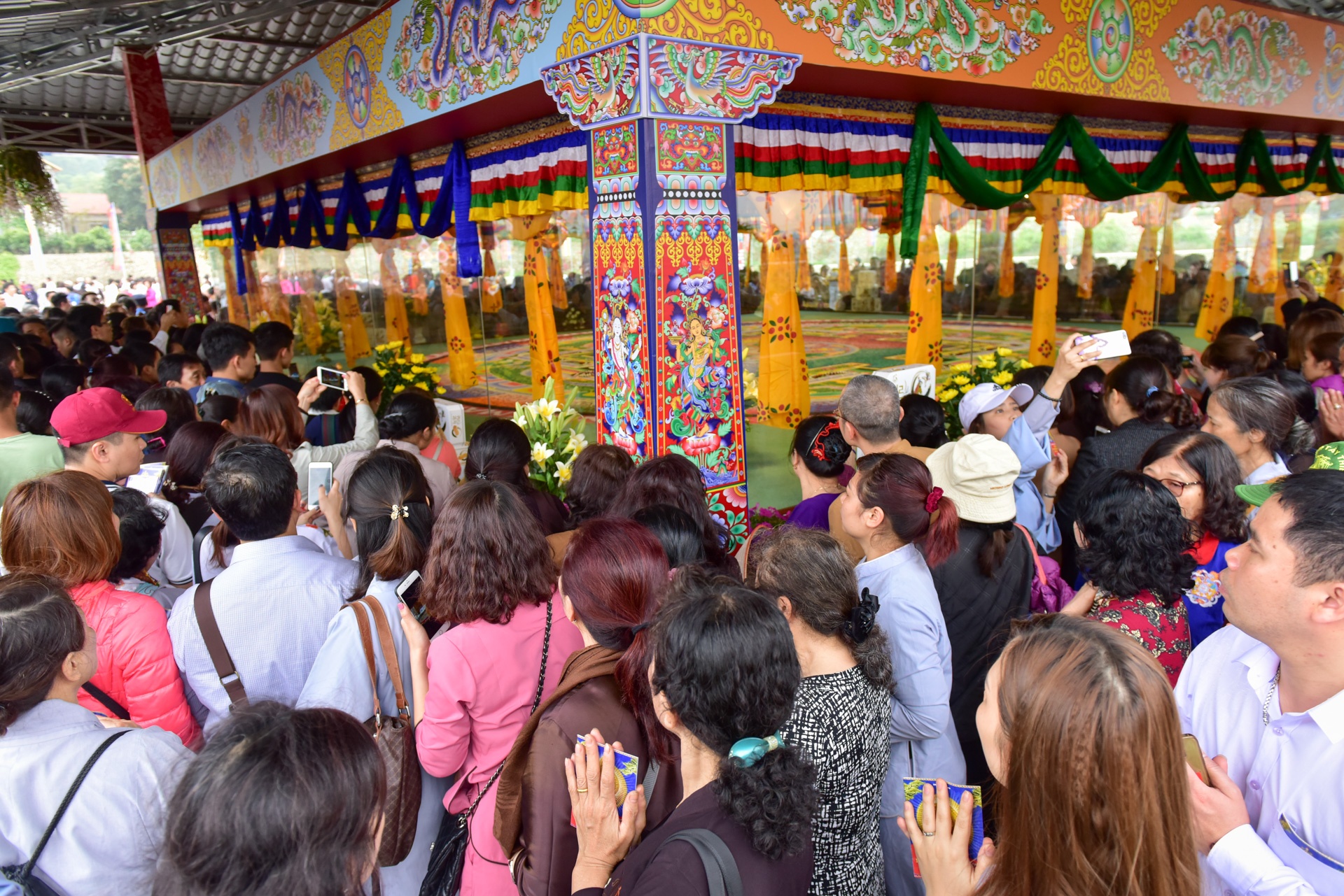 tranh Mandala lon nhat Viet Nam anh 8