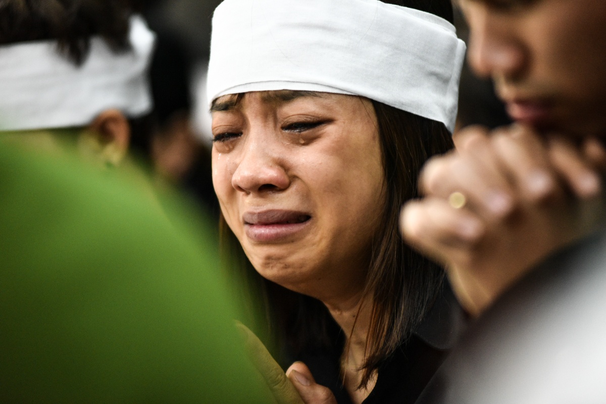 Nguoi than tiec thuong chien si PCCC thiet mang o cao toc Phap Van hinh anh