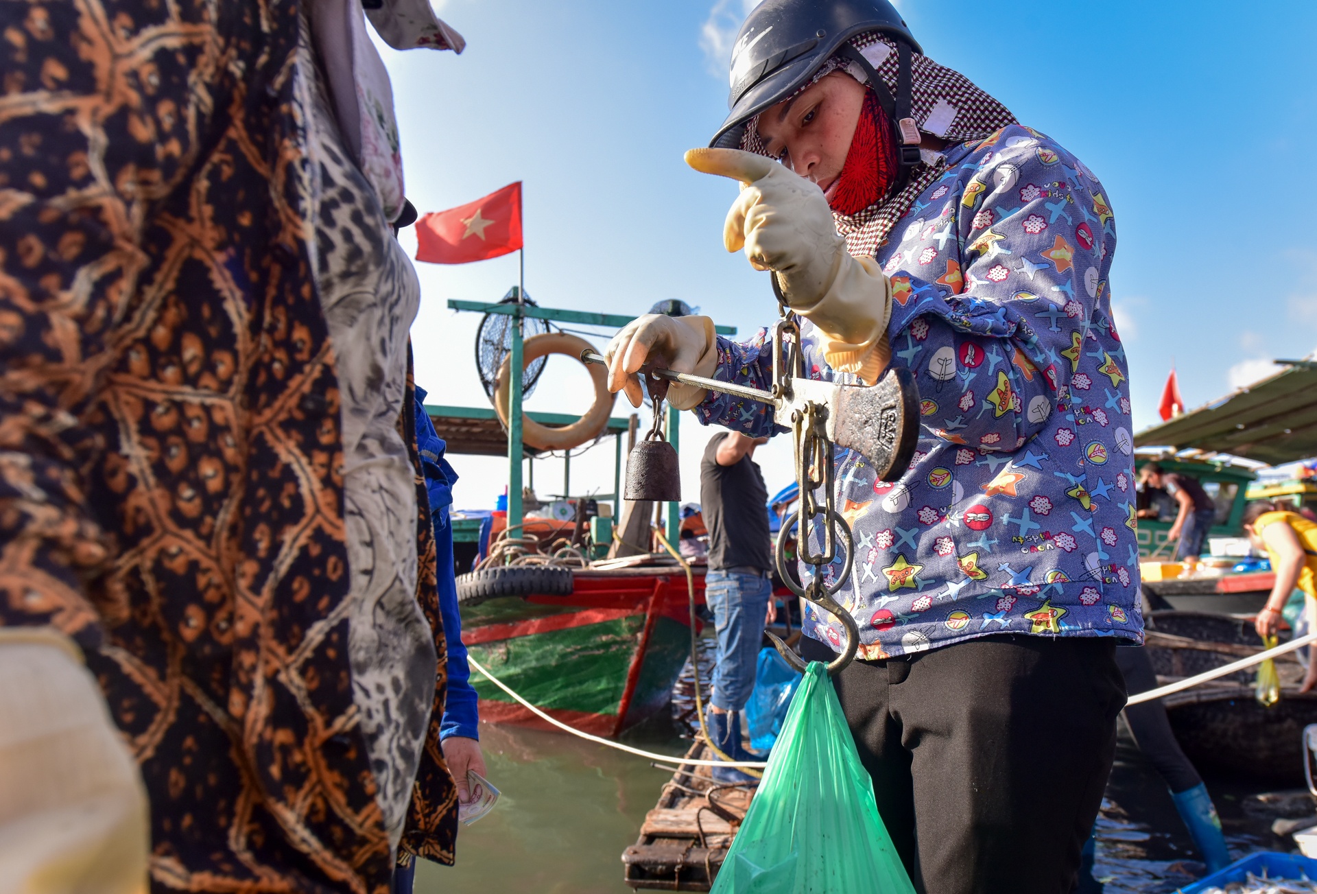 Chợ cá Bến Do ảnh 8 Cho ca Ben Do anh 8