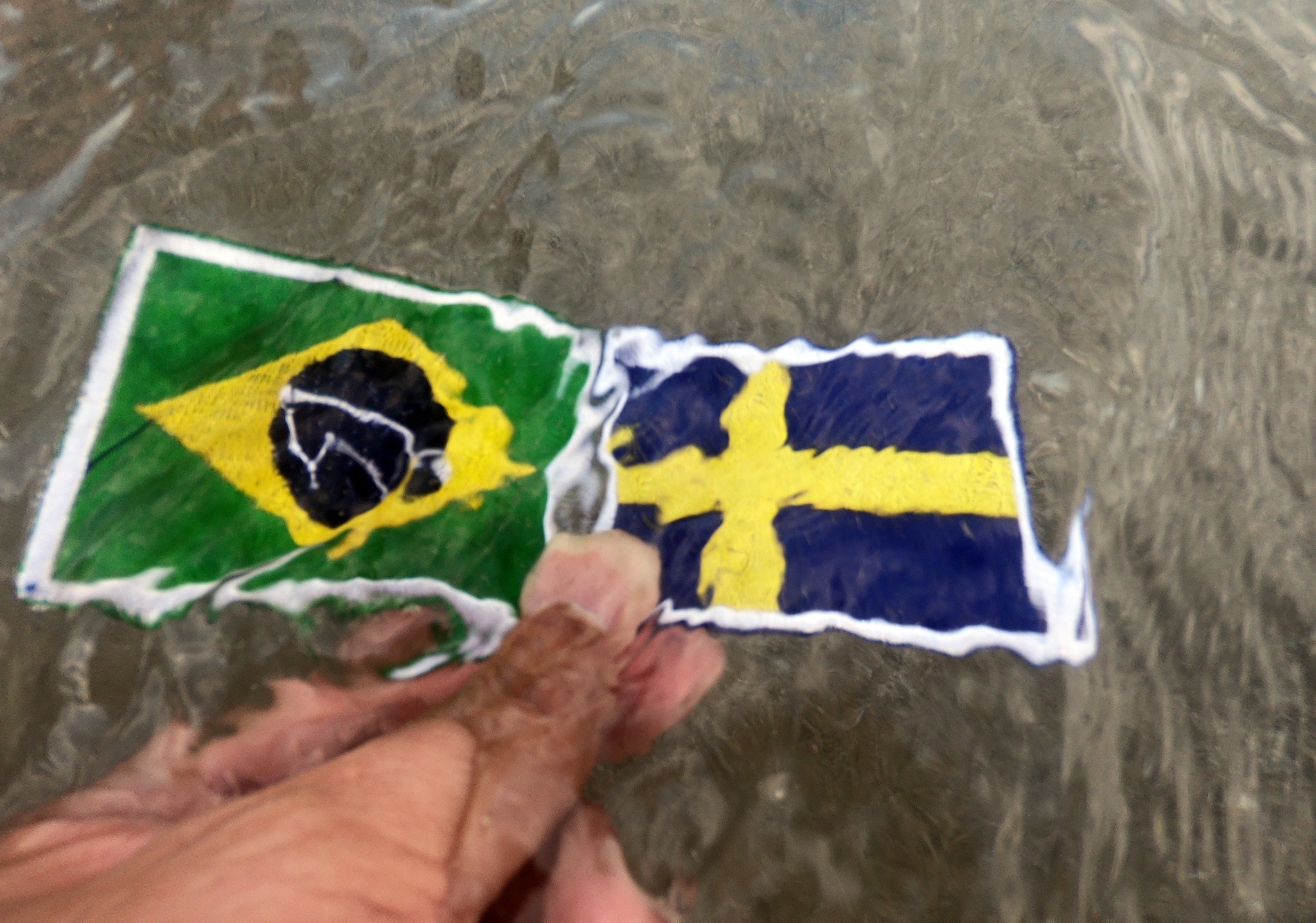 Anh hom hinh chung ket Brazil-Thuy Dien du thi 'Song cung World Cup' hinh anh