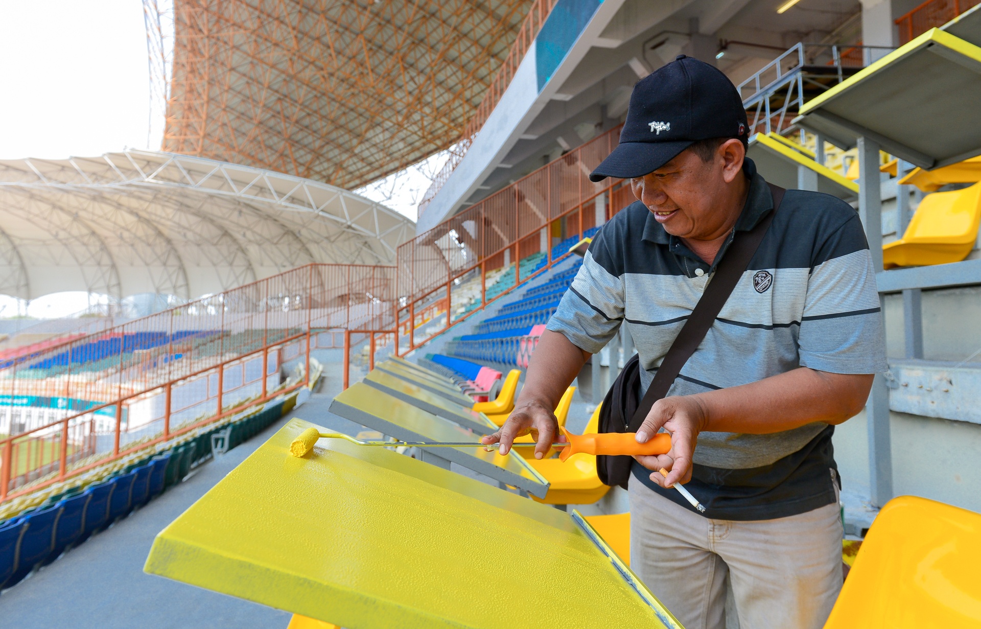 Sân thi đấu 5 sao của Olympic Việt Nam ảnh 7 San thi dau 5 sao cua Olympic Viet Nam anh 7