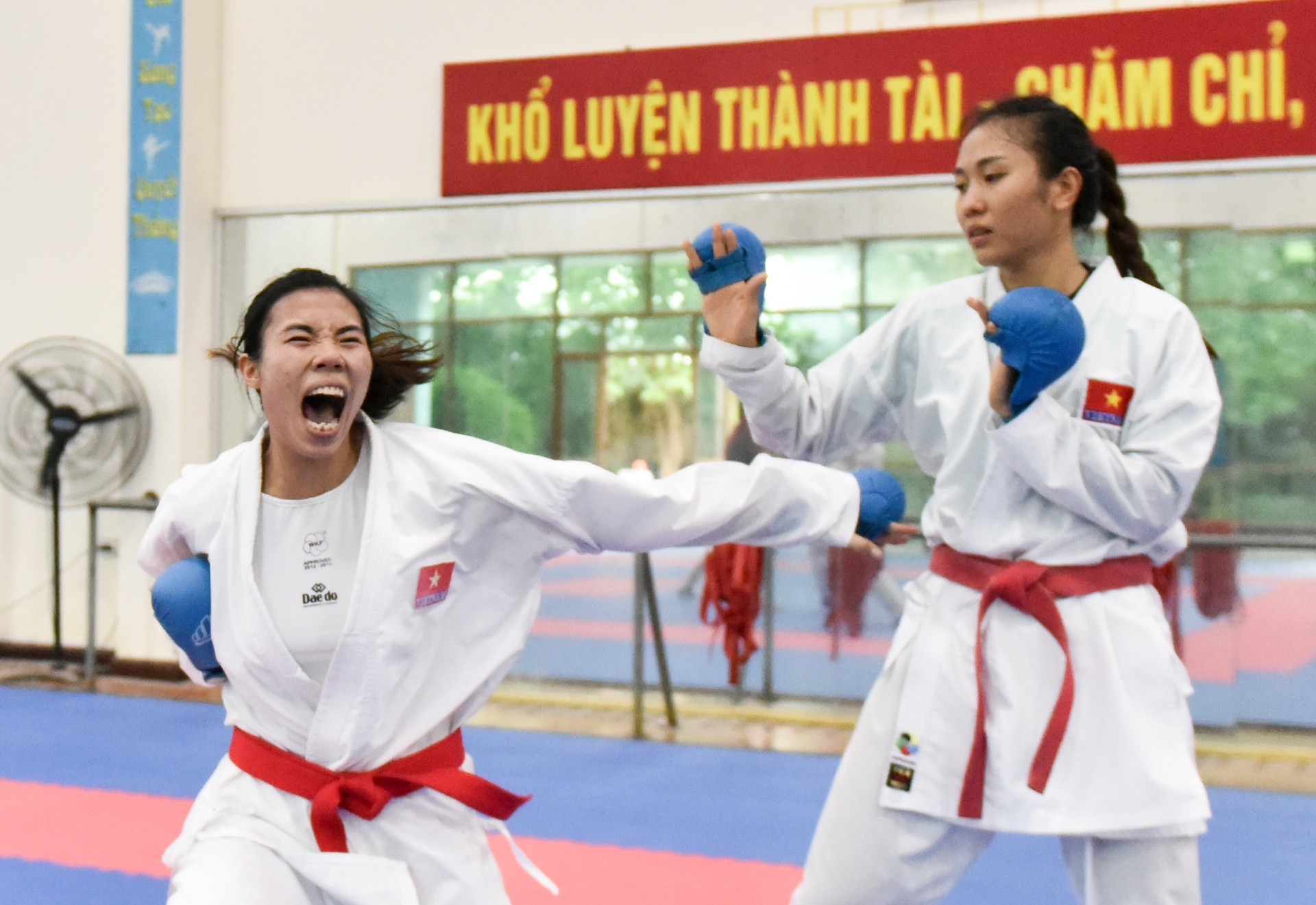 Nu van dong vien karate anh 8