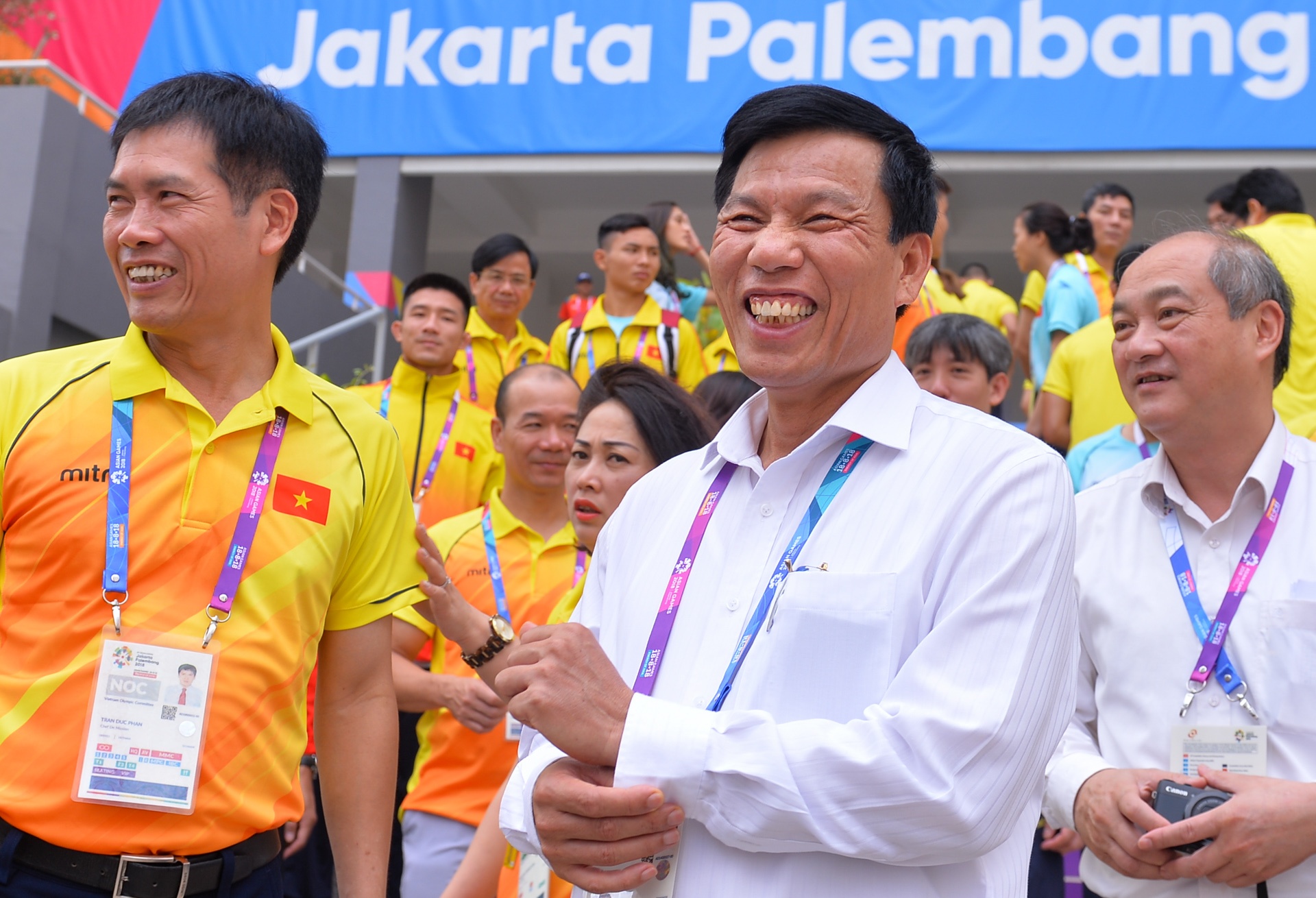 Bo truong Thien mong VDV Viet Nam tai ASIAD fair-play nhu U23 hinh anh