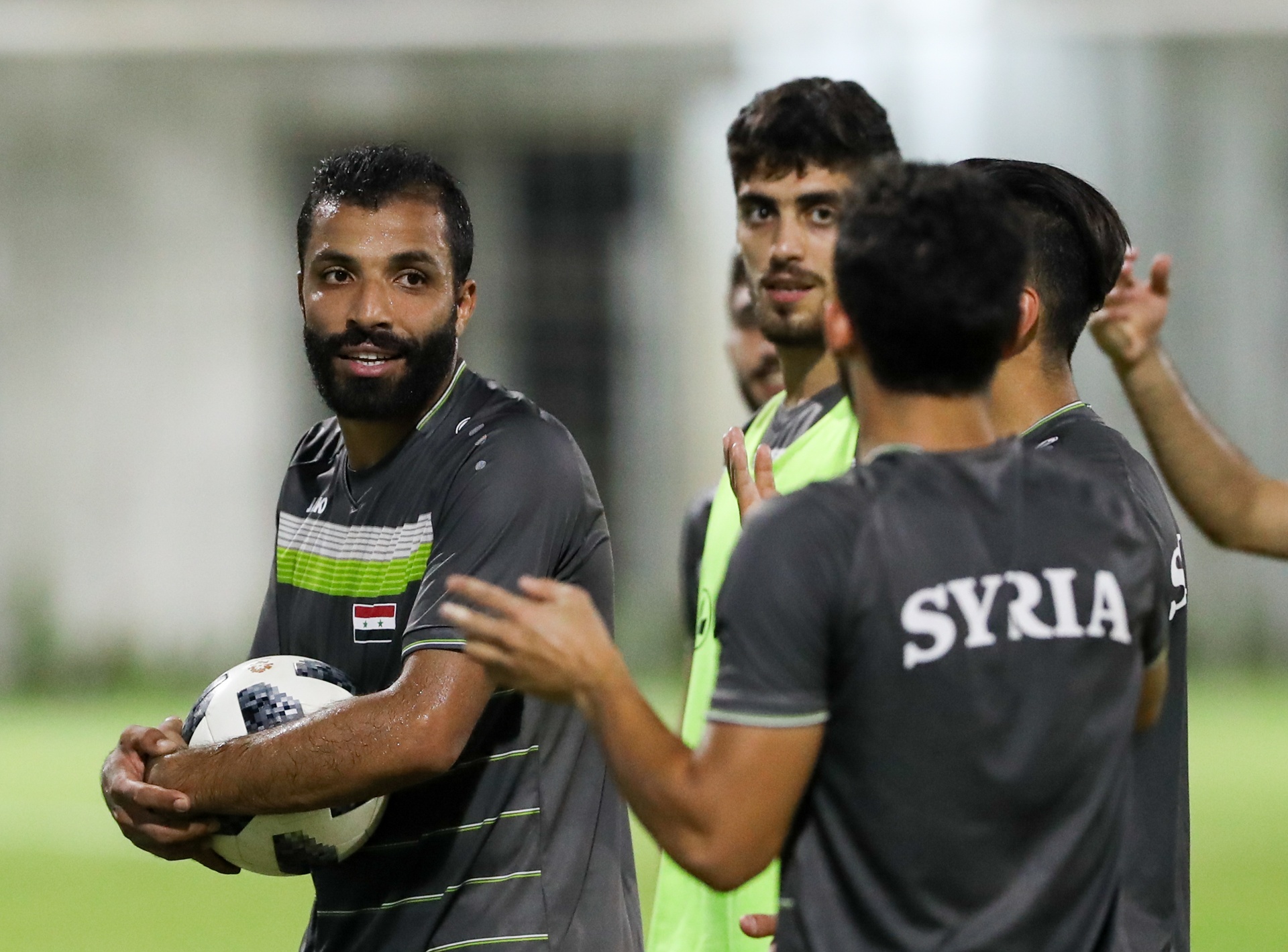 Cau thu Olympic Syria anh 1